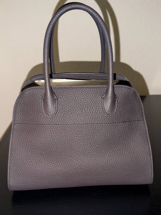 The Row Handbags - The Row Soft Margaux 10 Bag in Midnight 
(Brand New)